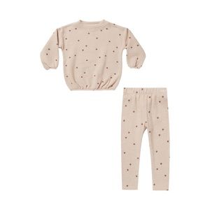 Brand new with tags - Rylee and Cru Spongey Knit Set Stars 3-6 month